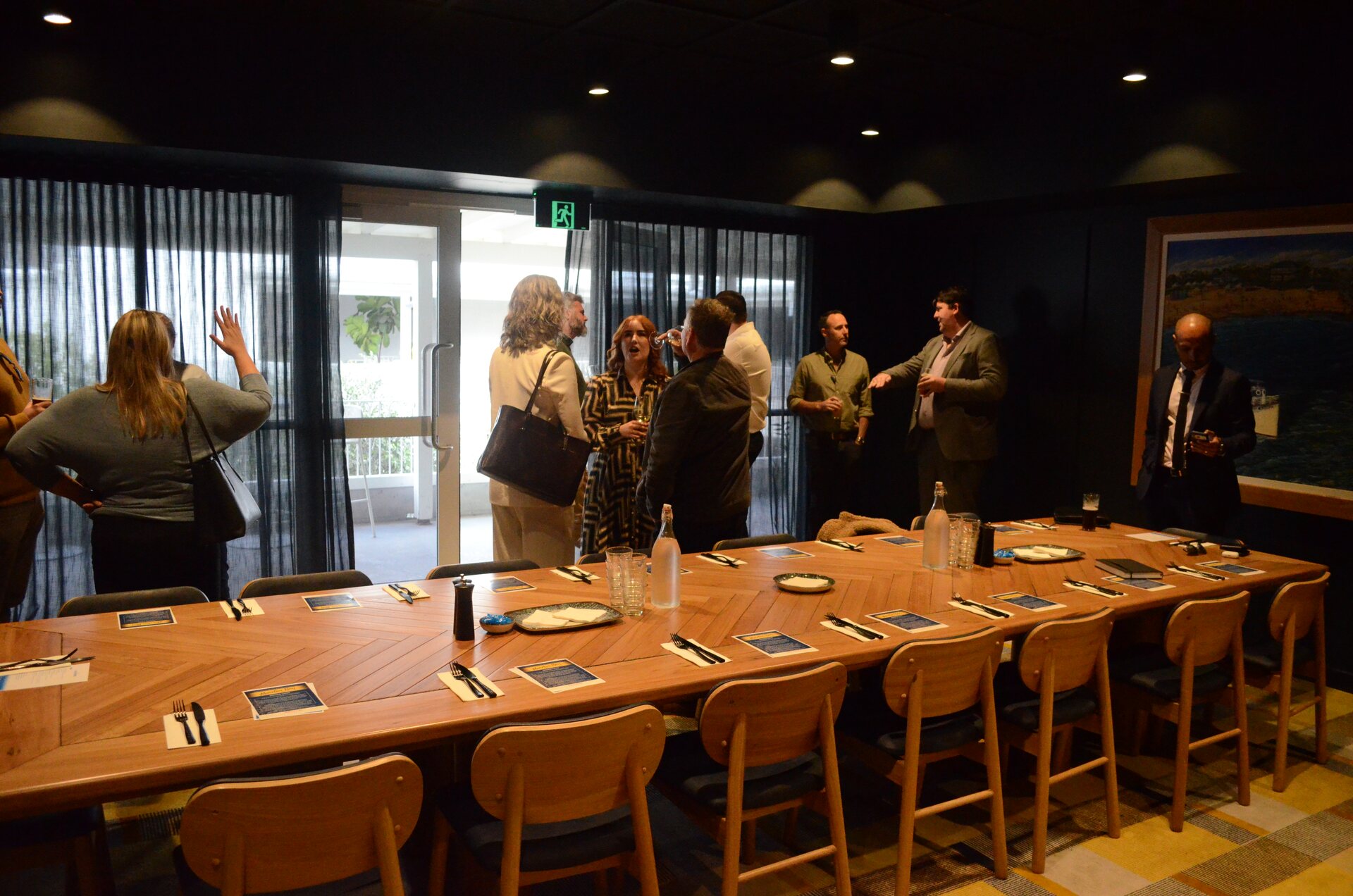 MBP members and guests at a recent gathering