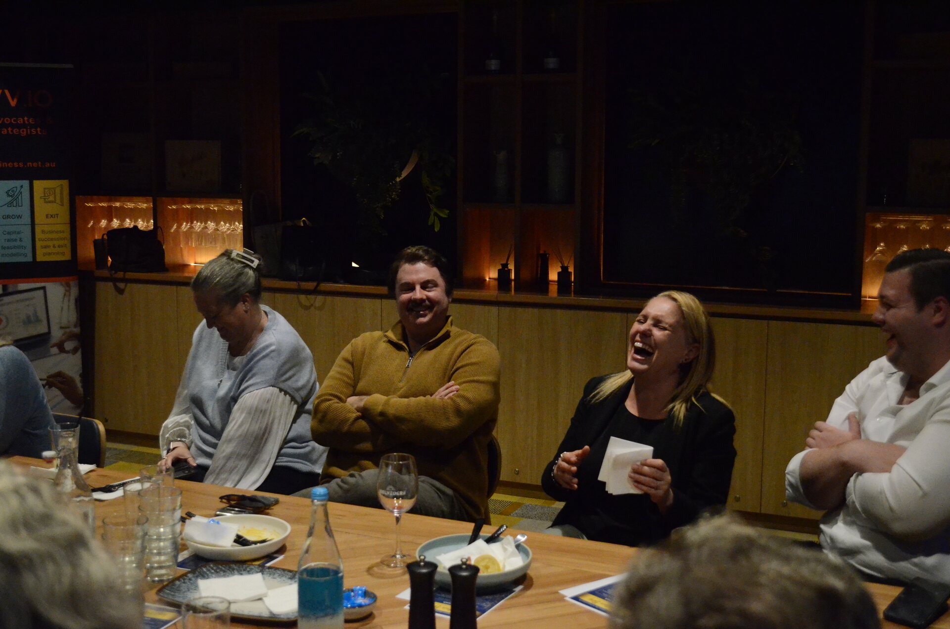 MBP members and guests at a recent gathering